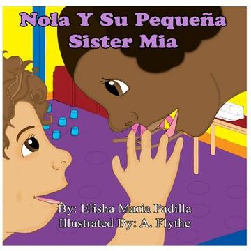 portada Nola Y Su Pequeña Sister Mia (en Inglés)