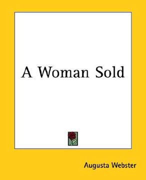 portada a woman sold (in English)