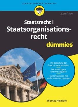 portada Staatsrecht i Staatsorganisationsrecht für Dummies (en Alemán)
