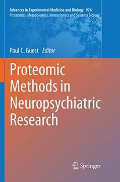 portada Proteomic Methods in Neuropsychiatric Research (en Inglés)