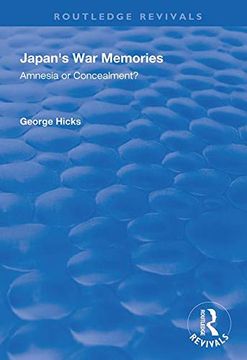 portada Japan's War Memories: Amnesia or Concealment? (en Inglés)