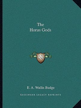 portada the horus gods (en Inglés)