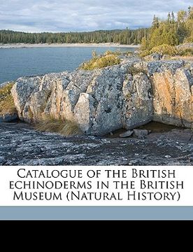 portada catalogue of the british echinoderms in the british museum (natural history)