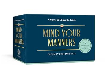 portada Mind Your Manners: A Game of Etiquette Trivia (en Inglés)