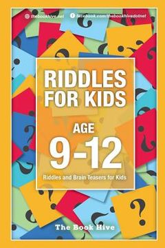 portada Riddles for Kids Age 9-12: Riddles and Brain Teasers for Kids (en Inglés)