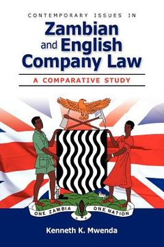 portada contemporary issues in zambian and english company law (en Inglés)