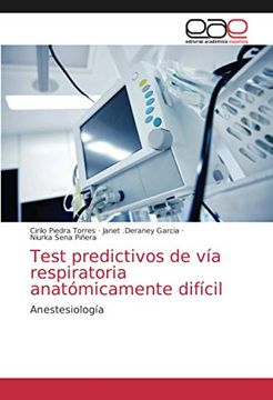 portada Test Predictivos de vía Respiratoria Anatómicamente Difícil: Anestesiología
