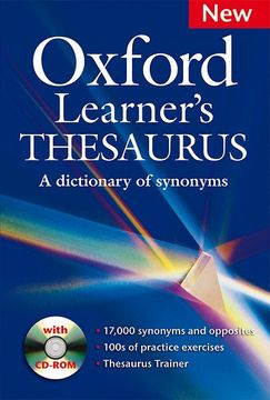 portada Oxford Learner's Thesaurus: A Dictionary of Synonyms (en Inglés)