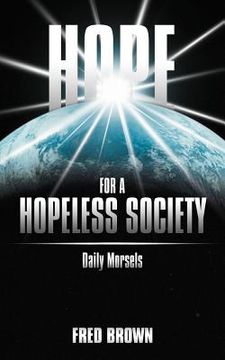 portada hope for a hopeless society (en Inglés)