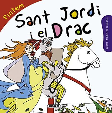 portada Sant Jordi i el Drac (Contes i tradicions catalanes colorir)