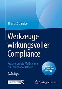 portada Werkzeuge Wirkungsvoller Compliance: Praxiserprobte Maßnahmen für Compliance Officer (en Alemán)