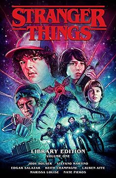 portada Stranger Things Library Edition Volume 1 (Graphic Novel) (in English)