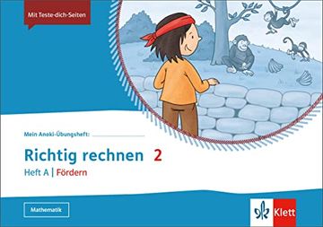 portada Richtig Rechnen 2. Heft a | Fördern Übungsheft Klasse 2 (en Alemán)