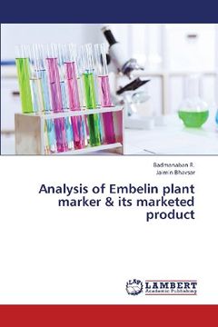 portada Analysis of Embelin Plant Marker & Its Marketed Product
