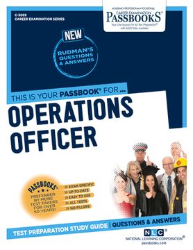 portada Operations Officer (C-3069): Passbooks Study Guide Volume 3069 (en Inglés)