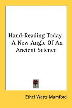 portada hand-reading today: a new angle of an ancient science (in English)