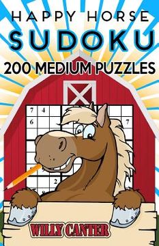 portada Happy Horse Sudoku 200 Medium Puzzles: Handy Pocket Size Book
