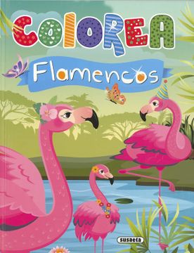 portada Colorea Flamencos