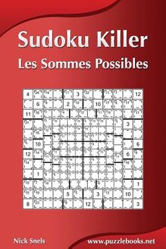 portada Sudoku Killer - Les Sommes Possibles (in French)