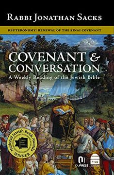 portada Covenant & Conversation: Deuteronomy: Renewal of the Sinai Covenant (in English)
