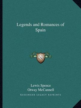 portada legends and romances of spain (en Inglés)