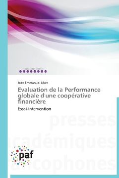 portada Evaluation de La Performance Globale D'Une Cooperative Financiere