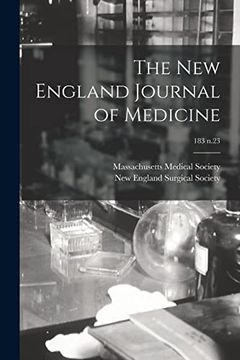 portada The new England Journal of Medicine; 183 N. 23
