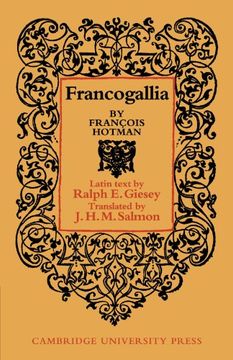 portada Francogallia Paperback (Cambridge Studies in the History and Theory of Politics) (en Inglés)