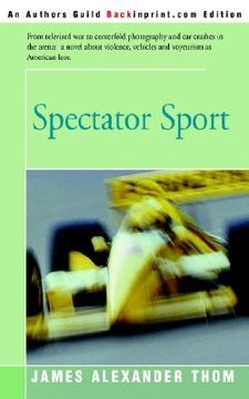 portada spectator sport (en Inglés)