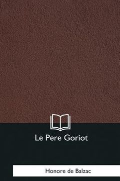 portada Le Pere Goriot