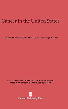 portada Cancer in the United States (American Public Health Association. Vital & Health Statistics Monographs) (en Inglés)