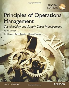 portada Principles of Operations Management: Sustainability and Supply Chain Management, Global Edition