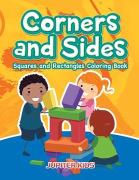 portada Corners and Sides: Squares and Rectangles Coloring Book (en Inglés)