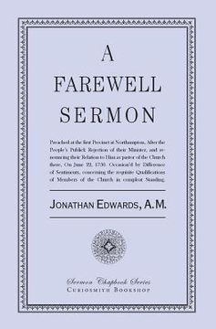 portada A Farewell Sermon (en Inglés)