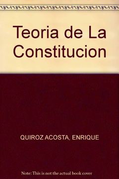 portada teoria de la constitucion / 3 ed.
