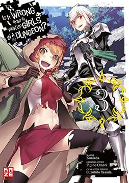 portada Is it Wrong to try to Pick up Girls in a Dungeon 03 (en Alemán)