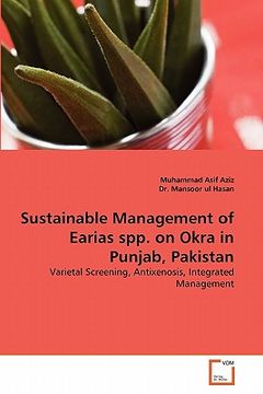 portada sustainable management of earias spp. on okra in punjab, pakistan (en Inglés)
