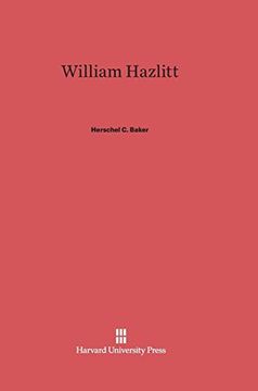 portada William Hazlitt (en Inglés)