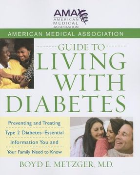portada American Medical Association Guide to Living With Diabetes (en Inglés)