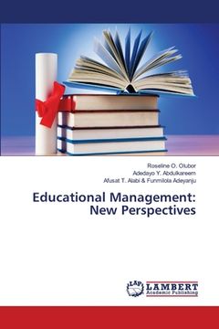 portada Educational Management: New Perspectives (en Inglés)