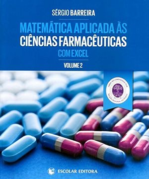 portada Matematica Aplicada as Ciencias Farmaceuticas com Excel - Vol.2