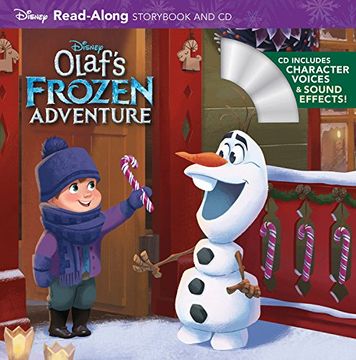 portada Olaf's Frozen Adventure (Read-Along Storybook & CD) (Frozen: Read-Along Storybook and CD)