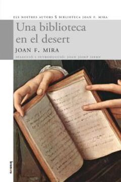 portada Una biblioteca en el desert (Els Nostres Autors) (en Catalá)