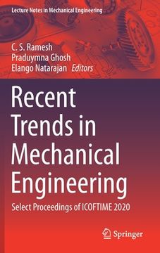 portada Recent Trends in Mechanical Engineering: Select Proceedings of Icoftime 2020 (in English)