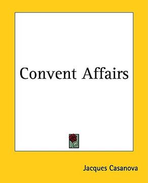 portada convent affairs (en Inglés)