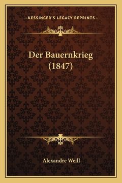 portada Der Bauernkrieg (1847) (en Alemán)