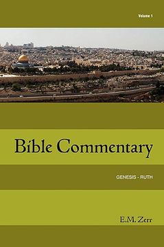 portada zerr bible commentary vol. 1 genesis - ruth (en Inglés)