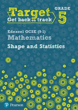 portada Target Grade 5 Edexcel GCSE (9-1) Mathematics Shape and Statistics Workbook (Intervention Maths)
