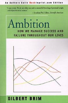 portada ambition: how we manage success and failure throughout our lives (en Inglés)