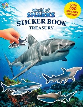 portada Sharks Sticker Book Treasury (en Inglés)
